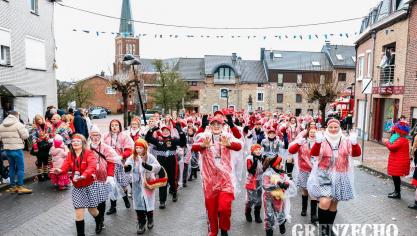 <p>Rosenmontagszug in Kelmis [Teil 2]</p>
