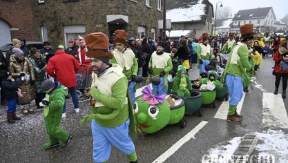 <p>Rosenmontagszug in Bütgenbach [Teil 1]</p>
