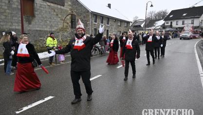 <p>Rosenmontagszug in Bütgenbach [Teil 1]</p>

