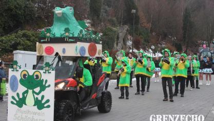 <p>Rosenmontagszug in Schönberg</p>
