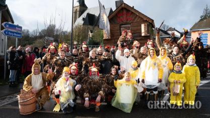 <p>Rosenmontagszug in Oudler [Teil 1]</p>
