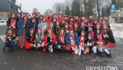 <p>Rosenmontagszug in Büllingen</p>
