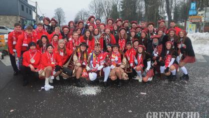 <p>Rosenmontagszug in Büllingen</p>
