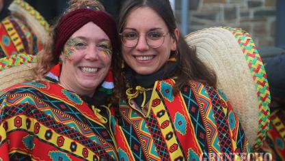 <p>Rosenmontagszug in Büllingen</p>
