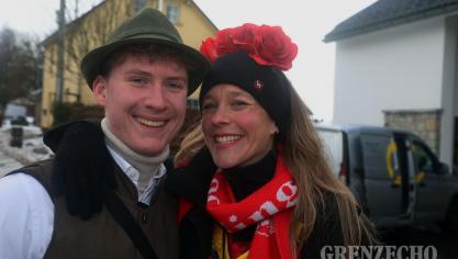 <p>Rosenmontagszug in Büllingen</p>
