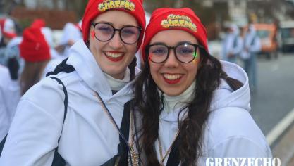 <p>Rosenmontagszug in Büllingen</p>
