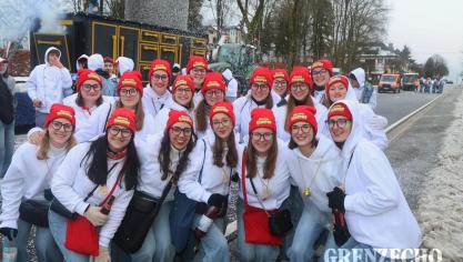 <p>Rosenmontagszug in Büllingen</p>
