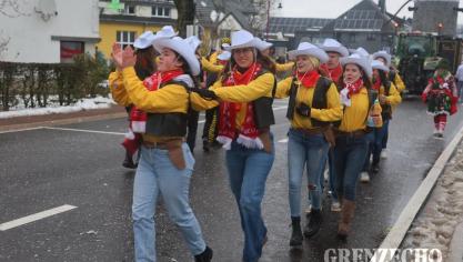 <p>Rosenmontagszug in Büllingen</p>
