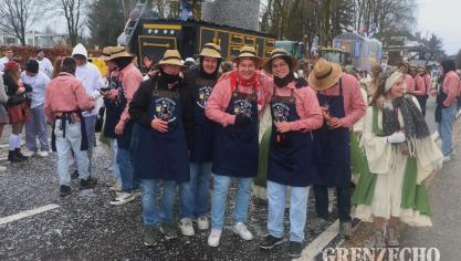 <p>Rosenmontagszug in Büllingen</p>
