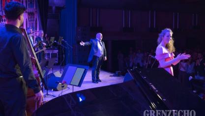 <p>Serge Bosch beim Benefizkonzert in Eupen</p>
