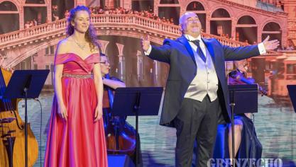 <p>Serge Bosch beim Benefizkonzert in Eupen</p>
