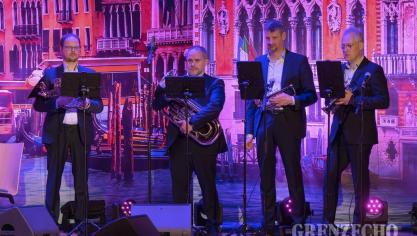 <p>Serge Bosch beim Benefizkonzert in Eupen</p>
