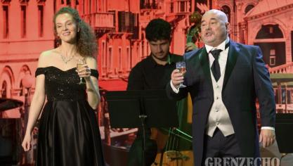 <p>Serge Bosch beim Benefizkonzert in Eupen</p>
