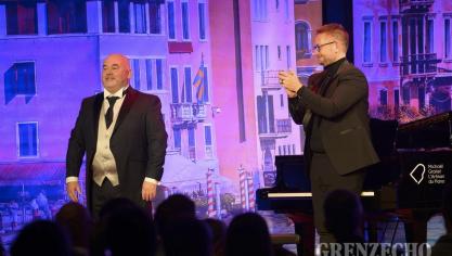 <p>Serge Bosch beim Benefizkonzert in Eupen</p>
