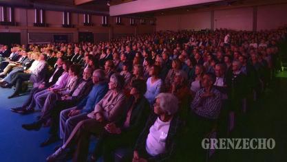 <p>Serge Bosch beim Benefizkonzert in Eupen</p>
