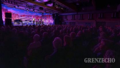 <p>Serge Bosch beim Benefizkonzert in Eupen</p>
