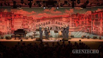 <p>Serge Bosch beim Benefizkonzert in Eupen</p>
