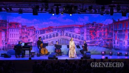 <p>Serge Bosch beim Benefizkonzert in Eupen</p>
