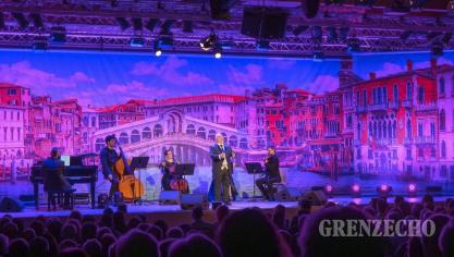 <p>Serge Bosch beim Benefizkonzert in Eupen</p>
