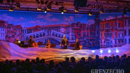 <p>Serge Bosch beim Benefizkonzert in Eupen</p>

