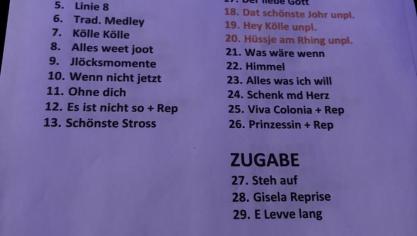 <p>„11+11“-Tour der Höhner im Triangel St. Vith</p>
