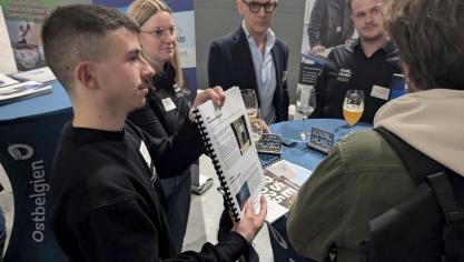 <p>Netzwerkempfang der Studenten-Rallye 2026</p>
