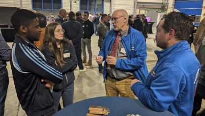 <p>Netzwerkempfang der Studenten-Rallye 2026</p>
