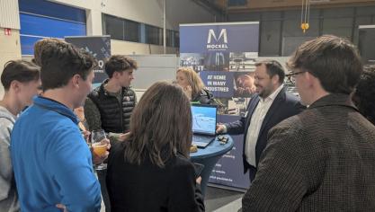 <p>Netzwerkempfang der Studenten-Rallye 2026</p>

