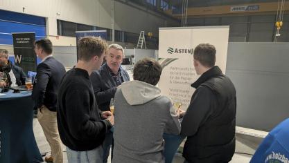 <p>Netzwerkempfang der Studenten-Rallye 2026</p>
