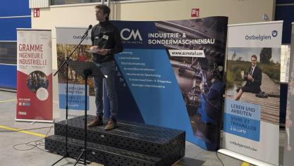 <p>Netzwerkempfang der Studenten-Rallye 2026</p>
