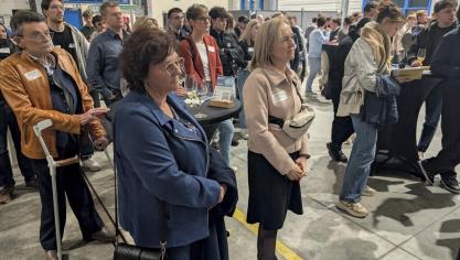 <p>Netzwerkempfang der Studenten-Rallye 2026</p>

