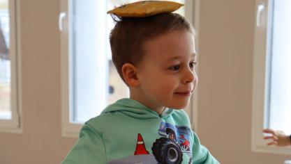<p>Viel Spaß an der Bewegung beim Tag des Sports der Kindergärten in Burg-Reuland</p>
