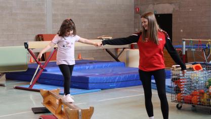 <p>Viel Spaß an der Bewegung beim Tag des Sports der Kindergärten in Burg-Reuland</p>
