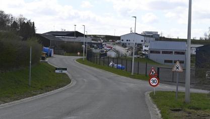 <p>In der Gewerbezone Schirm gilt künftig Tempo 50.</p>