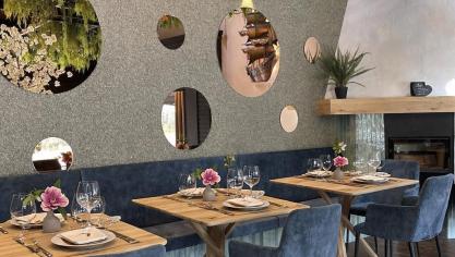 <p>Heute können die Gäste erstmals den renovierten Restaurantsaal in Augenschein nehmen.</p>