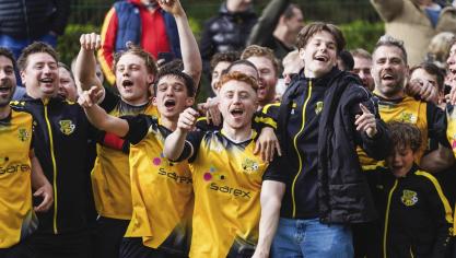 <p>RFC Raeren-Eynatten B steigt als Meister in die 3. Provinzklasse auf</p>
