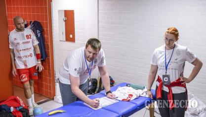 <p>KTSV Eupen schafft gegen Houthalen Klassenerhalt in der Super Handball League</p>
