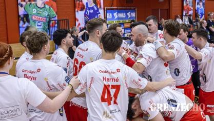 <p>KTSV Eupen schafft gegen Houthalen Klassenerhalt in der Super Handball League</p>
