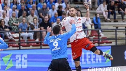 <p>KTSV Eupen schafft gegen Houthalen Klassenerhalt in der Super Handball League</p>

