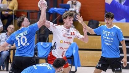 <p>KTSV Eupen schafft gegen Houthalen Klassenerhalt in der Super Handball League</p>
