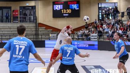<p>KTSV Eupen schafft gegen Houthalen Klassenerhalt in der Super Handball League</p>
