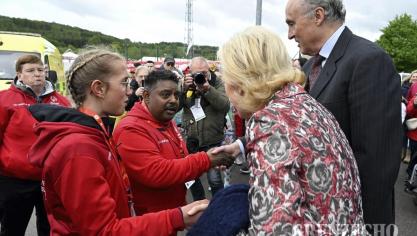 <p>Eröffnung der Special Olympics Belgium in Malmedy</p>
