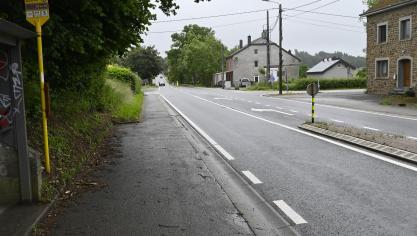 <p>Der Kreuzungsbereich der N68 und N815 (Richtung Ourthe-Gouvy) ist ein Gefahrenpunkt.</p>