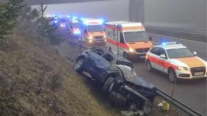 <p>Der Pkw war ohne Fremdeinwirkung von der Autobahn abgekommen.</p>