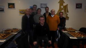 <p>Die siegreiche Rochade-Mannschaft.</p>