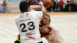 <p>Durchbeißen angesagt: Eynatten (Eric Vreven) braucht den Sieg gegen Atomix, um am letzten Spieltag alle Karten in der eigenen Hand zu halten.</p>