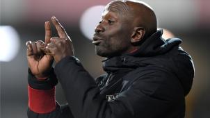 <p>AS-Cheftrainer Claude Makelele</p>