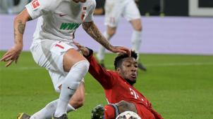 <p>Kingsley Coman hat sich nicht – wie zunächst angenommen – schwerwiegend an seinem anfälligen linken Fuß verletzt.</p>