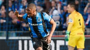 <p>Ex-AS-Spieler Clinton Mata schoss beim Spitzenspiel gegen Genk das erste Tor des Spiels.</p>