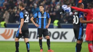 <p>Clubs Jelle Vossen ist bedient: Club Brügges Europapokalsaison ist vorbei.</p>